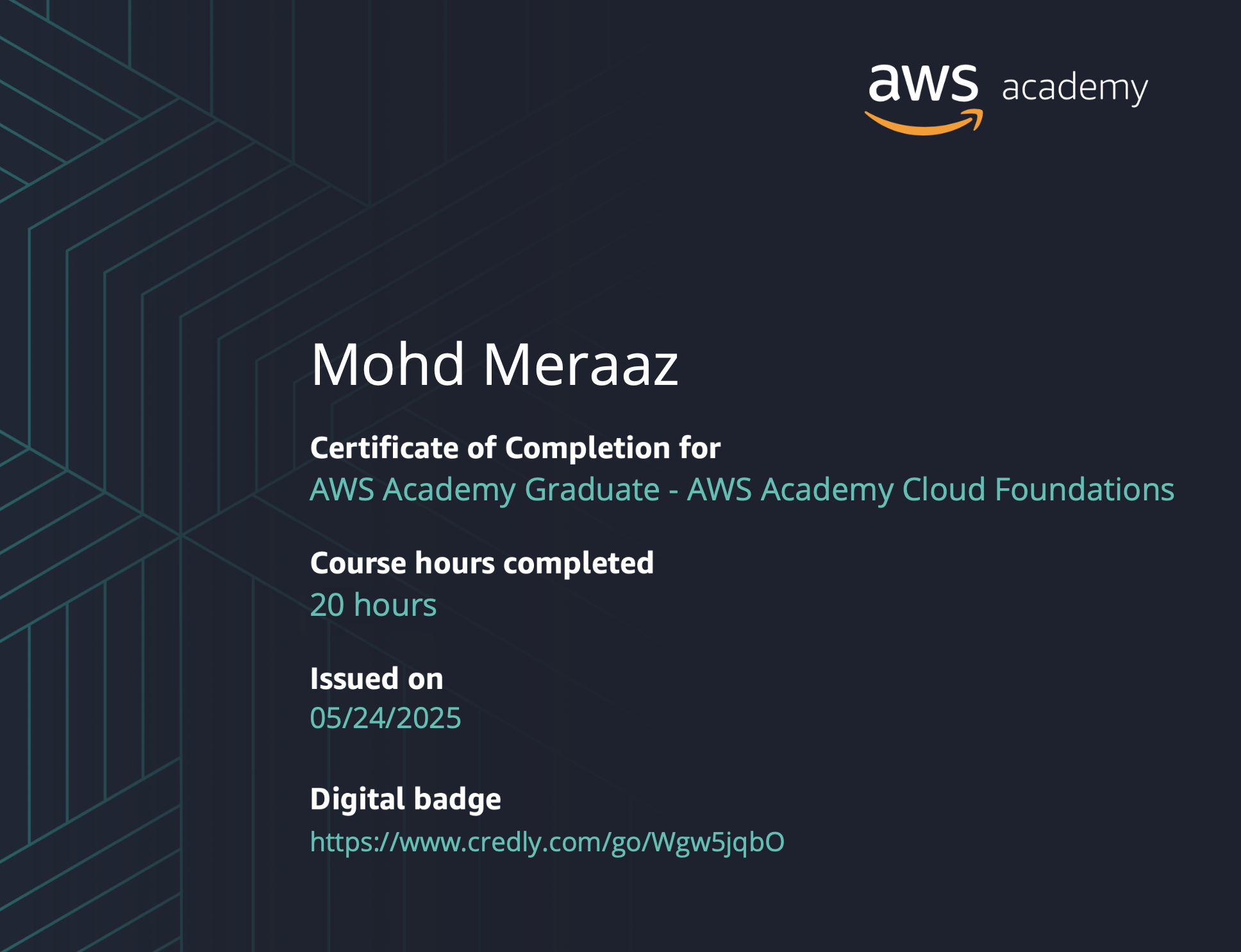 AWS Academy Cloud Foundations